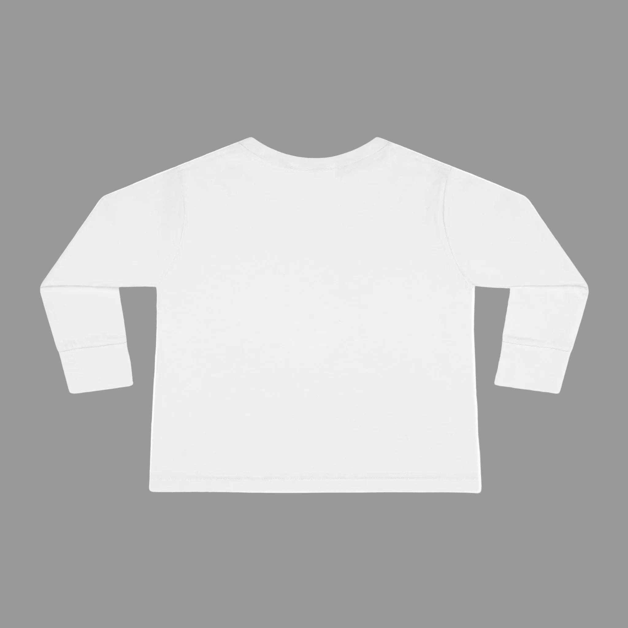 White long-sleeve crop top on a white background