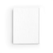 White square frame on a white background