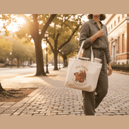 Best Friends Eco Tote - Sloth, Capybara & Parrot Reusable Shopping Bag Reb's Bags best-friends-eco-tote-sloth-capybara-parrot-reusable-shopping-bag-4055998