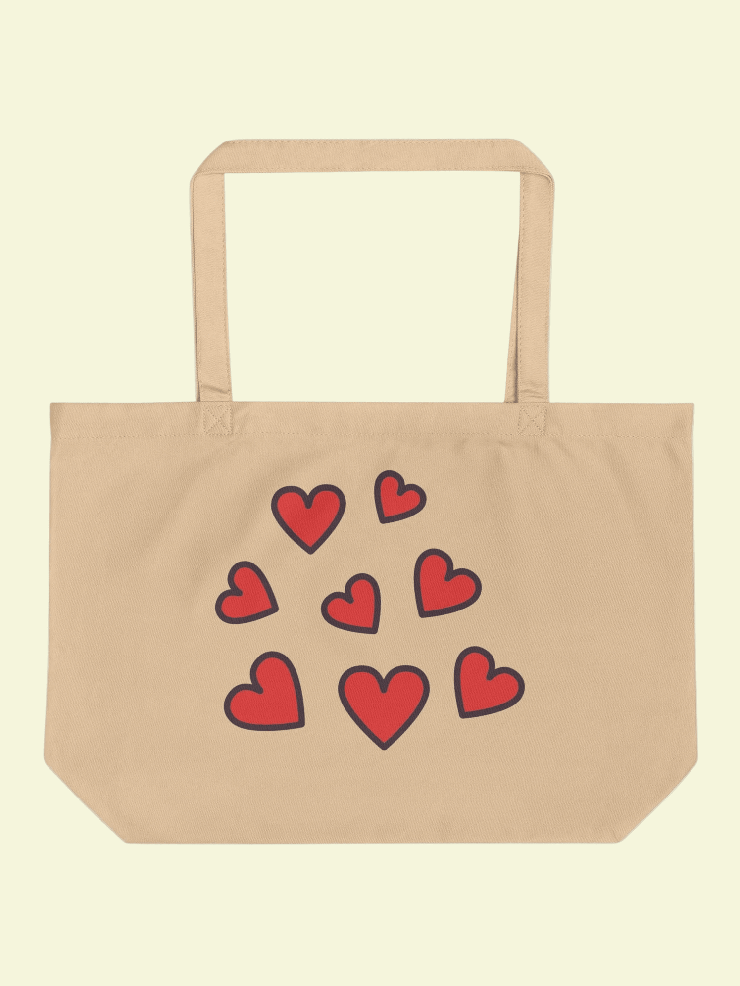 Canvas Tote Bag — Red Heart Cluster Eco Tote Valentine’s Day, Everyday Love Reb's Bags canvas-tote-bag-red-heart-cluster-eco-tote-valentines-day-everyday-love-6635716