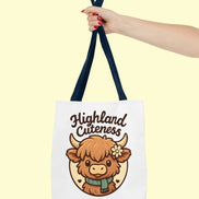 Highland Cuteness Tote Bag — Cute Highland Cow Graphic Tote Reb's Bags highland-cuteness-tote-bag-cute-highland-cow-graphic-tote-5124401